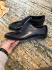 Paul Stuart Hark Black Leather Oxford Cap Toe Dress Shoes Leather Size 9