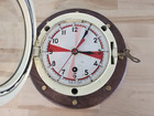 Rare Ussr Russian Submarine Navy Marine Ship Wall Clock 0066 2-73 Orig Key