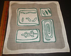 Vintage Novelty Handkerchief Hanky Lizard Snake  