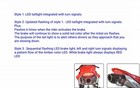 Led Rear Lamp Brake Taillight turn Signal For Honda 2007-08-10-11-2012 Cbr 600rr