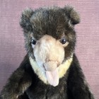 Hansa Plush 11  Sunbear     Nwt     Slightly Weighted     Realistic Rare Stuffed Anima