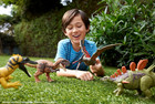 Jurassic World Dinosaur Toys With Roar Sound   Attack Action  Wild Roar Posable 