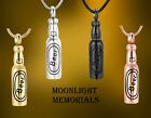 New Beer Bottle Cremation Urn Keepsake Ashes Memorial Necklace