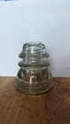 Hemingray 42 Power Clear Glass Insulator Vintage 0-4 Made In Usa