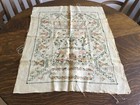 Vint Completed Cross Stitch Sampler By Paragon Needle Craft 100  Linen