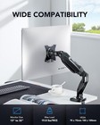 Adjustable Gas Spring Monitor Arm For 13-32 Inch Screens - Vesa Desk Mount