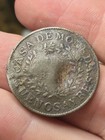 1840 Argentina 1 Un Real One Year Type Old Copper Coin Casa De Moneda 