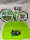 Children s  Disney  Pets Hello Kitty Marvel Fork Spoon Dinning Ware Plate Bow