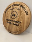 Woodford Reserve Distillery  2x Oak  Bourbon Barrel Whiskey Head  top 21    Dia 