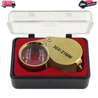 New 30x Jewelers Loupe Magnifier Jewelry Coin Loop Magnifying Glass Eye Pocket