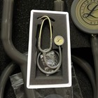 Golden Gray Cardiology Stethoscope     Nurse Doctor