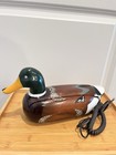Vtg Telemania Wooden Duck Telephone 1991 Novelty Landline Phone Untested Decor