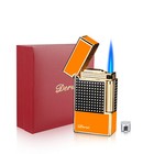 Torch Lighter Refillable Butane Lighter Windproof Gas Lighter Adjustable Flame