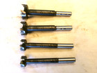 Group Of 6 Forstner Bits - 4 Are Famag Bormax - Sizes 11 16  To 1 