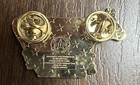Cow Parade Boston Patriotic Flag Cow Pin Rare