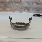 Vintage Antique Desk Art Canu Boat Miniature Ocean Beautiful Artistic