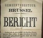 Ww I - Germany Belgium Brussels Adolphe Max 27 Septembre 1914 36x56 Cm Poster 4
