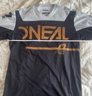 O neal Hardwear Surge Mens Medium Off-road Jersey Gray  Black And Gold