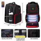 519 Fitness Meal Prep Backpack insulated Cooler Lunch Backpack With Computer