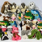 Plush Animal Hand Puppet Lot Of 14 Folkmanis Melissa   Doug Caltoy Dakin