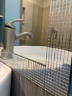6 Pack Self-adhesive Glass Mirror Mosaic Tiles 2364 Pieces Small Square Silver