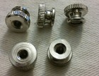 Nickel-plated Solid Brass Knurled Thumb Nut Unc  8-32  Qty 25