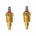 185 -200 Degree Electric Engine Cooling Fan Thermostat Switch Npt 3 8  Inch 2pc 