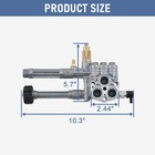 Troy Bilt Rmw2 2g24 Complete Pump Head Assy For Srmw2 2g26 Pumps Ar42518
