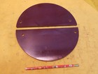 2 Pcs Brown Phenolic Flat Stock Machinable Micarta Sheet 5 16  X 5-1 8  X 10-1 4