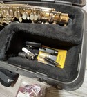 Selmer Bundy Ii Alto Saxophone With Hard Case And Accessories