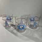 Vintage Houston Oilers Whiskey Glasses Set Of 3