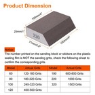 6pcs Sanding Sponge Blocks 220  1000 Grit Sanding Block 4 x2 8 x1 