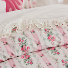 Pottery Barn Loveshackfancy Dreamy Days Ruffle Organic Cotton Twin Duvet   Sham