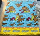 7 Pc Set Vtg Scooby Doo Comforter 72 X 84 Full Size Shaggy Sheets Pillow Skirt