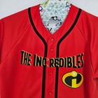 Vintage The Incredibles Jersey Mens Xl Baseball Walt Disney Movie Y2k Shirt