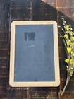 Vintage Slate Chalkboard With Wood Frame