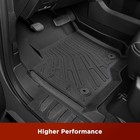 Car Floor Mats For Ford F250 F350 F450 2017-2026 Crew Cab  All Weather Tpe