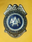 Vintage Aaa School Safety Patrol Captain Badge   Lieutenant Lighters Award Pins