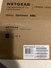 Netgear Cm600 High Speed Cable Modem Docsis 3 0 Xfinity Spectrum Cox Mac