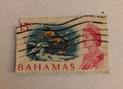 Set Of 4 Stamps From The Bahamas  Used
