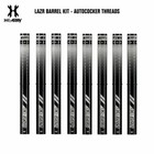Hk Army Lazr Paintball Barrel Kit - Autococker - Polish Black   Black Inserts