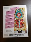 Bally Boomerang Original Pinball Flyer