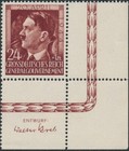 Stamp Germany Poland General Gov t Mi 117-9 Sc Nb33-5 1944 Wwii Hitler Br Mnh