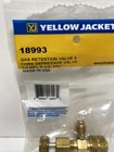 Yellow Jacket 18993 Core Depressor Valve 1 4  Mfl X 1 4  Ffl