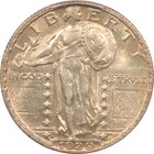 1929-s Standing Liberty Quarter - Pcgs Au-58 Looks Unc 