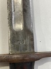 Original Us M1892 Krag Jorgensen Rifle Bayonet And Early Scabbard Made In 1898