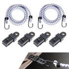 Car Wind Protector Cover Gust Straps  Wear-resistant Tensile Strong Load Rope 