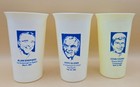 Rare Vintage  set Of 3  Nasa Astronauts Cups John Glenn John Young Alan Shepard