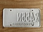 Pa Dare License Plate