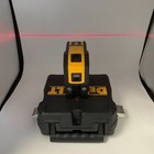 Dewalt Dw0851 Red Self-leveling 5-spot   Horizontal Line Laser Lever With Case